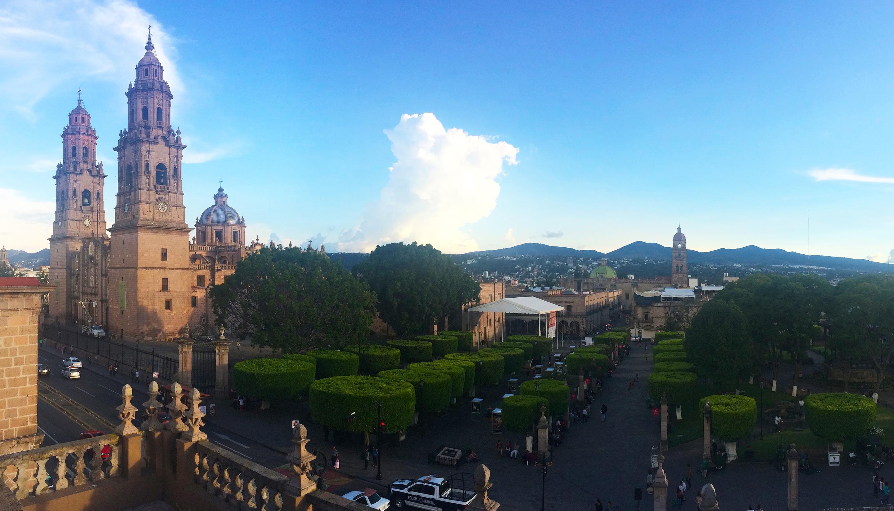 Hotel Alameda Centro Historico Morelia Eksteriør billede